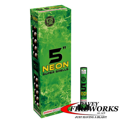 5 Inch Neon Super Shells