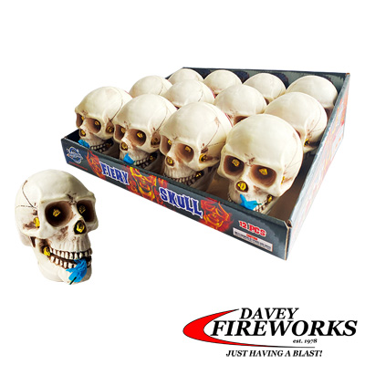 Fiery Skull